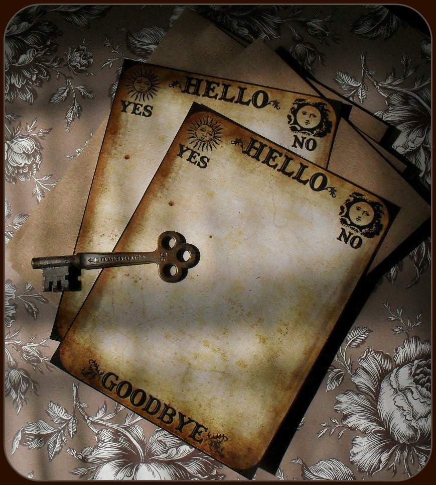 Ouija - Mystic Note Stationary Set with Envelopes