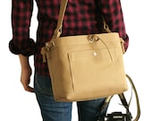 Medium Studio Camera Bag - water-repellent durable canvas & 6 exterior colors - Amber
