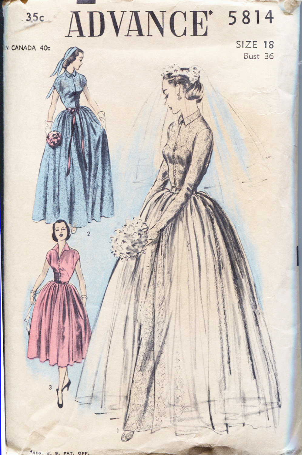 Vintage Wedding Dresses Patterns 101