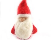 Gnome Needle Felted Gnome Waldorf Gnome Soft Sculpture Needle Felted Ornament Art Doll