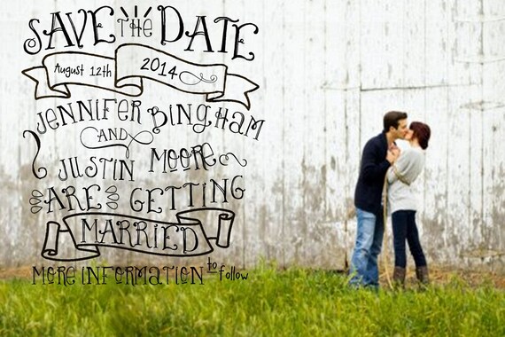 Buy evite announcements - Wedding, Anniversary, Save the date (digital invitation or announcement)