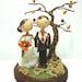 Custom Fall Wedding Cake Topper