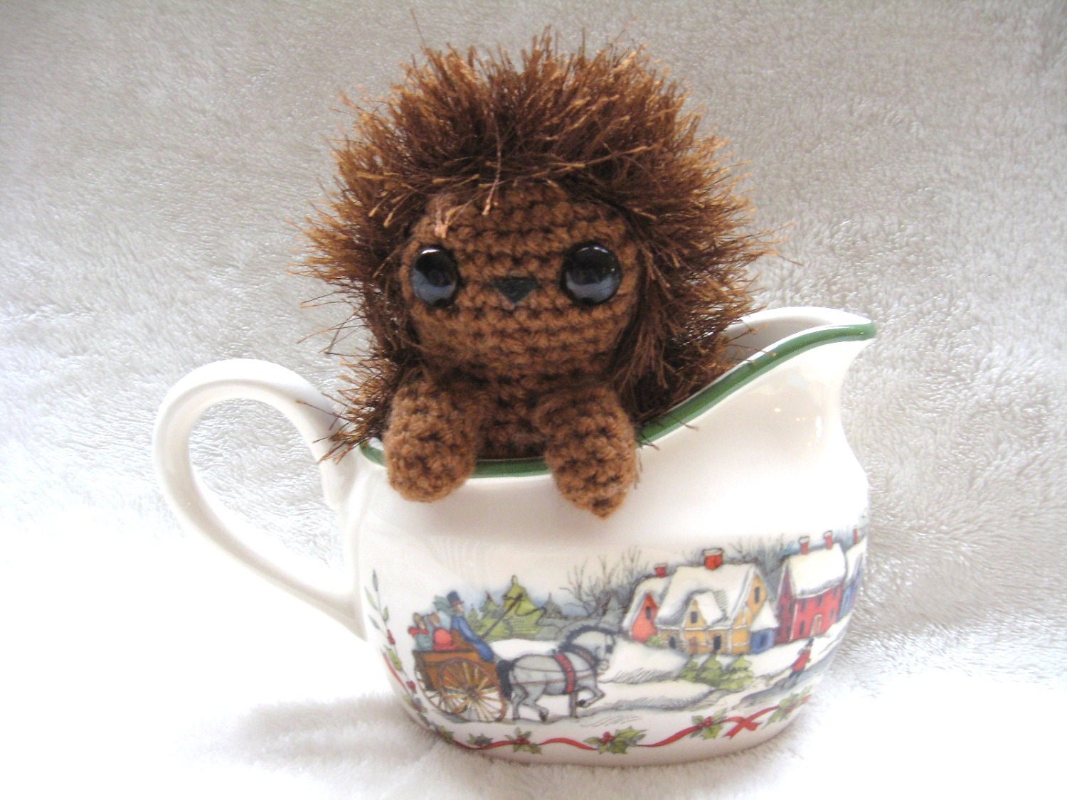Cute Amigurumi Crochet Hedgehog