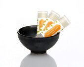Nectarine Kiss Lip Balm tube with Squalane Oil Theme Fragrance. Gift under 5. Spring sunshine