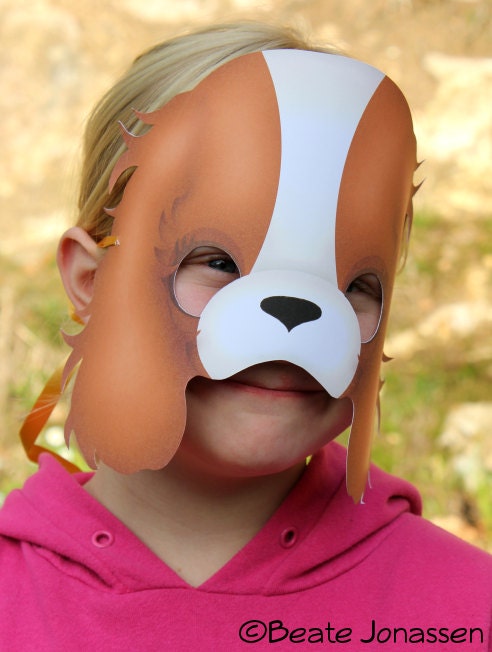 Instant Download DIY Cavalier King Charles Spaniel Mask Il_170x135
