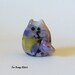 40% off SALE - Cat Bead Handmade Lampwork Focal - Donnell FatCat