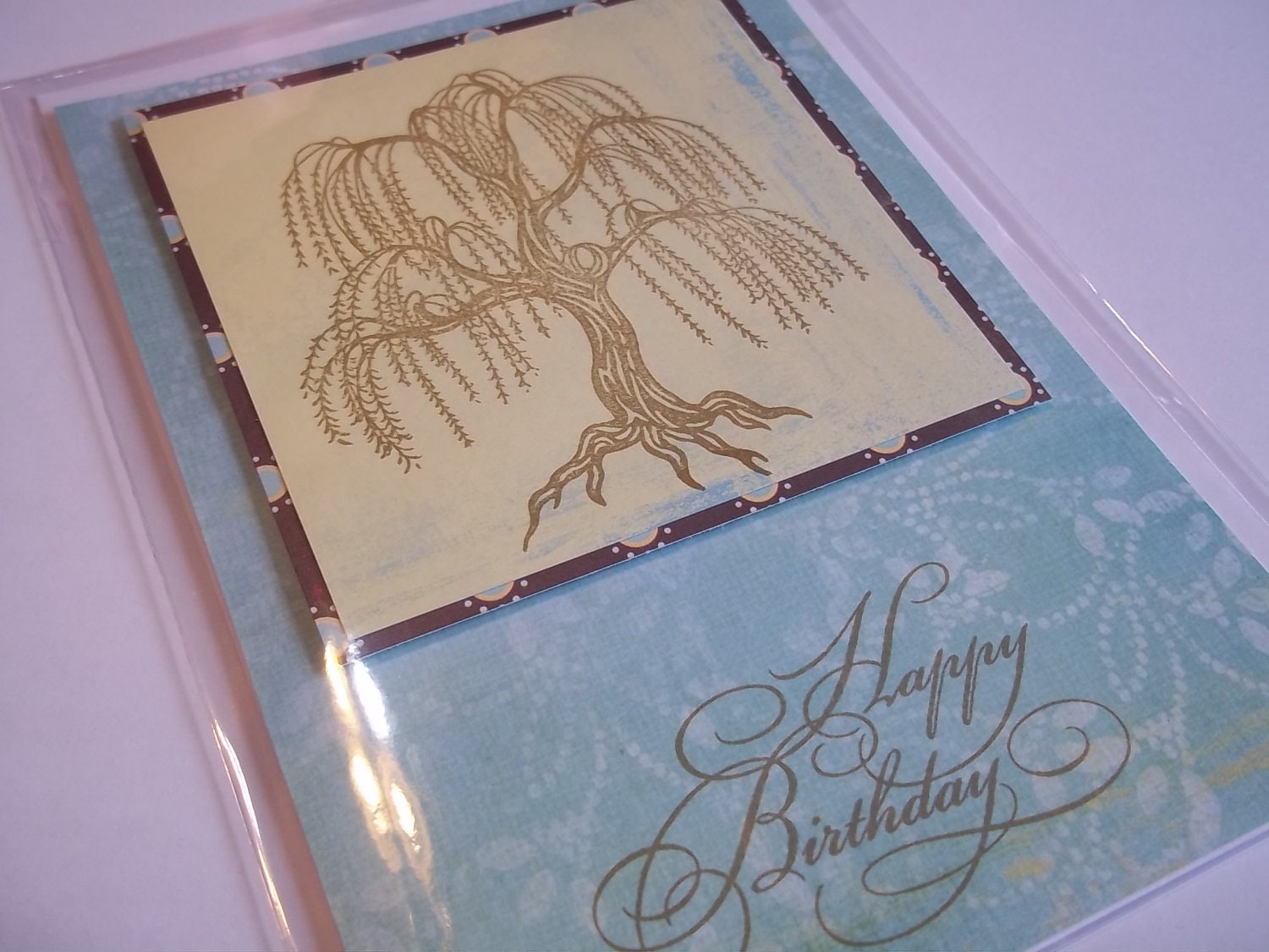 Birthday Card, Happy Birthday Card, Greeting Card, Handmade Card, Birthday Greetings, Card for a Birthday - LeasLetters