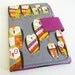 Kindle Fire Cover, Case - Witchy Stitchy Owls