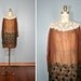 1920s dress / flapper dress / sheer embroidered BOARDWALK lace dress
