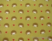 Large 14 x 16 Wet Bag / Michael Miller Hedgehog Heaven Fabric / Perfect for Diapers / Gym / Swim / SEALED SEAMS and Snap Strap