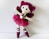 Sugar Plum Fairy Ballerina Cloth Doll Pattern PDF INSTANT DOWNLOAD