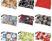 Kindle 4 case / Nook Color Bag / Kindle Fire Cover / Kindle 3 Bag / LARGE Padded eReader case fits covered eReaders  - you Pick the FABRIC
