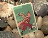 Green Tin Tin Pendant