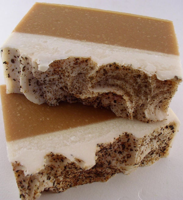 Pumpkin Spice Handmade Coconut Milk Vegan Soap - from Arcadia Aromatics