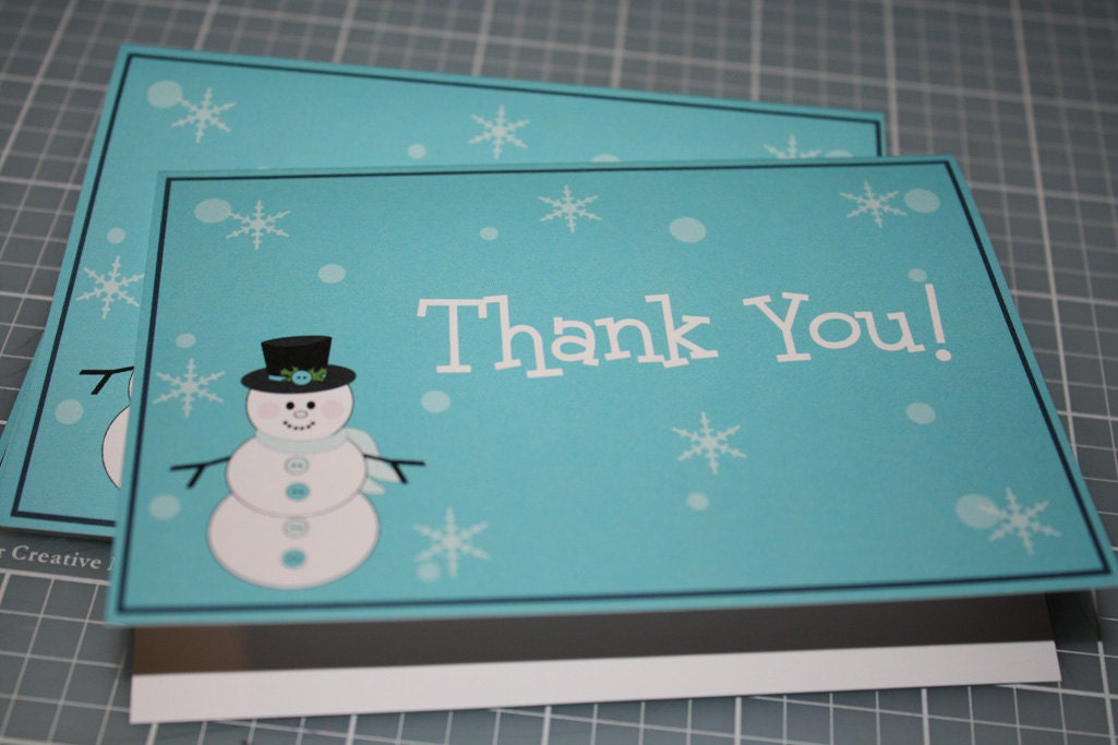 Winter ONEderland Thank You Note Cards - BOY Il_570xn