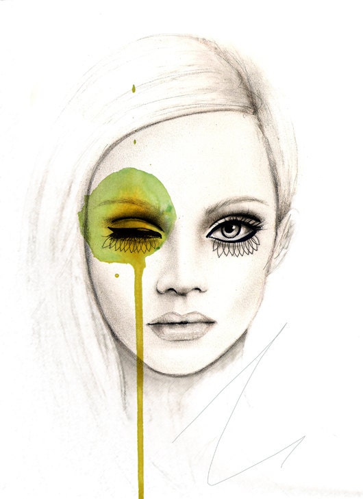 Fused - Fashion Illustration Art Print