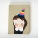 original painting-sad party girl
