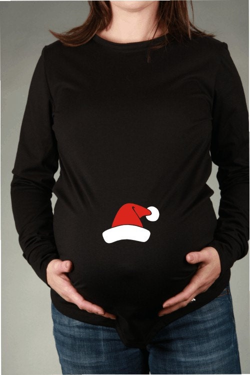 santa maternity shirt