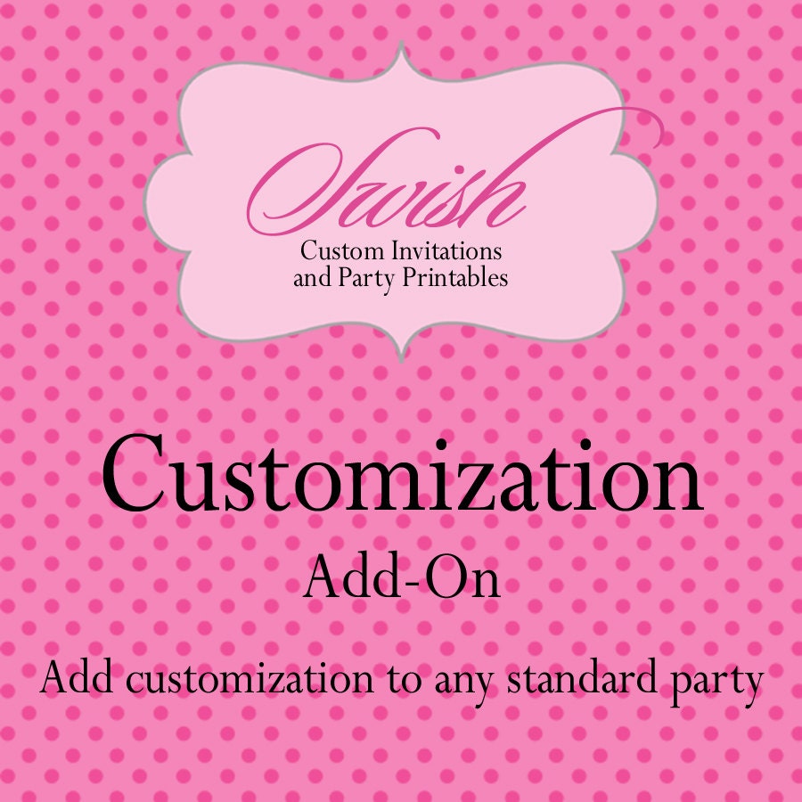 Add customization to any standard party Il_570xn