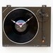 Recycled Technics Turntable Clock