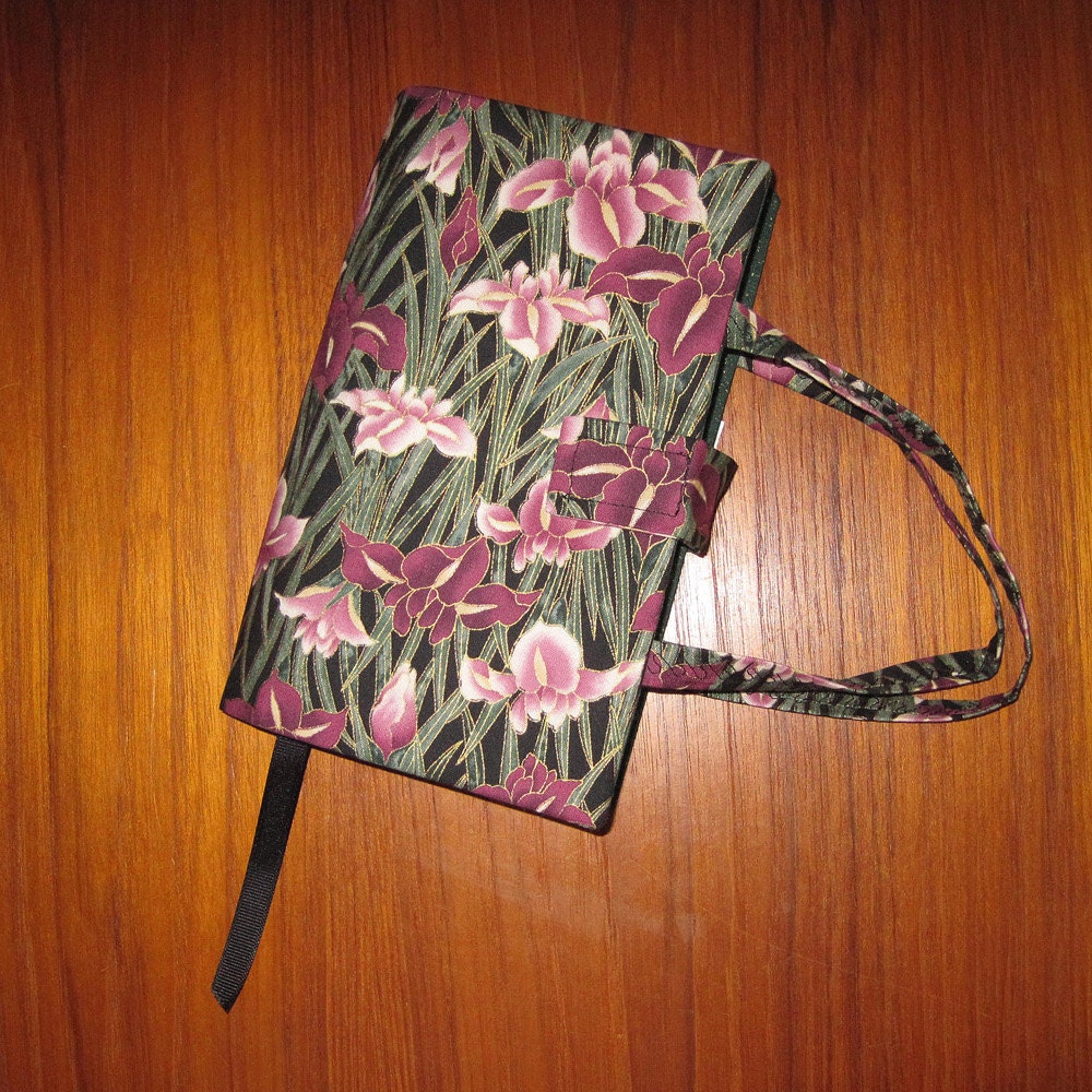 Iris Design Paperback Book Cover Japanese Asian PREMIUM SIZE