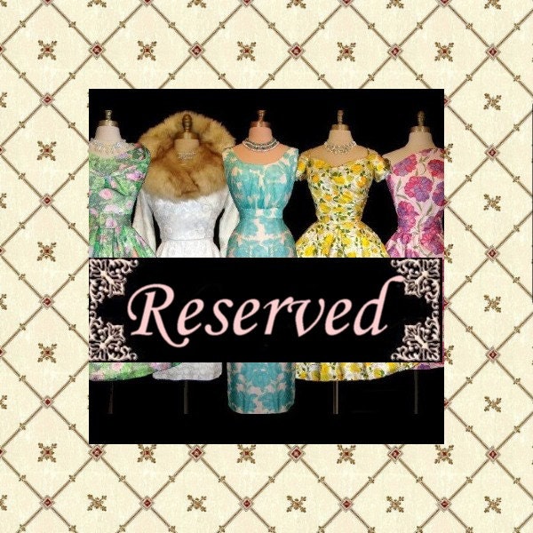 RESERVED 50s Yellow Silk Chiffon Dress Floral Party Prom Sundress Hat Belt Purse Set XS S