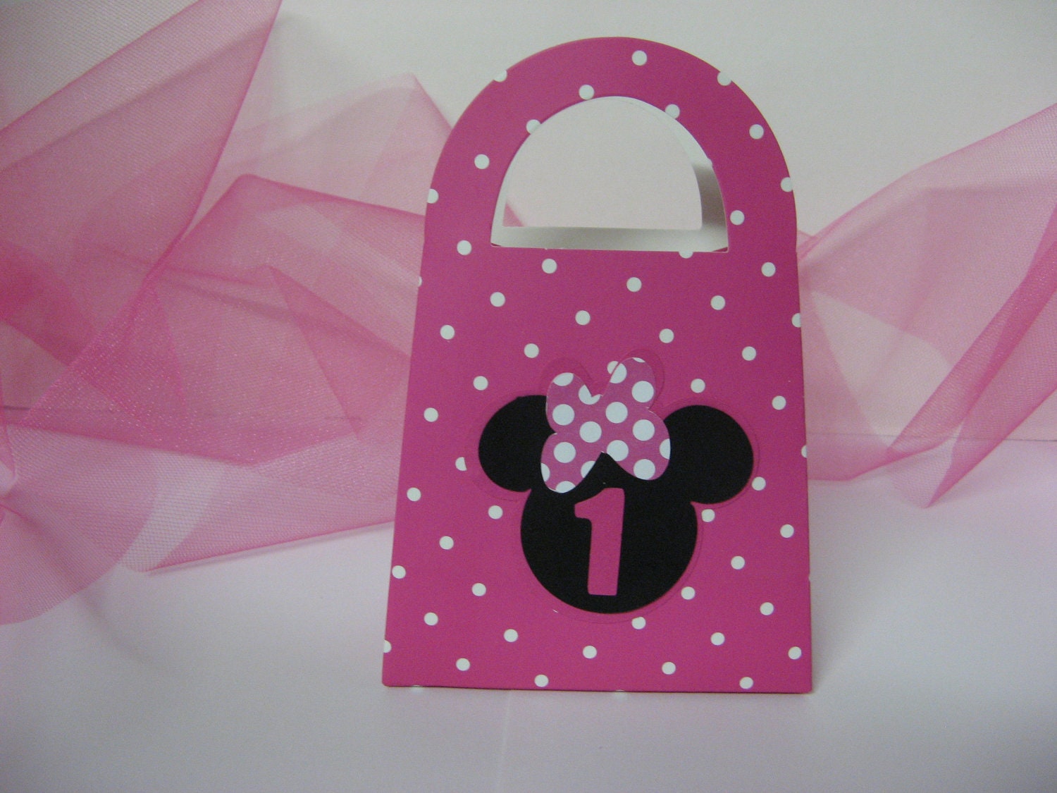 RESERVED for suley Minnie Mouse party favor bags
