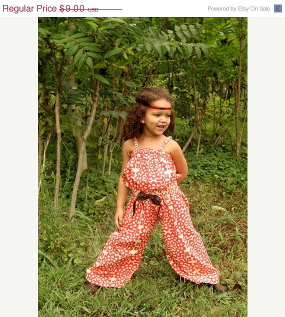 On Sale 2.50 Off Whimsy Couture Sewing Pattern Tutorial PDF ebook -- Retro Romper -- nb-10 girls shorts, capris, pants Instant