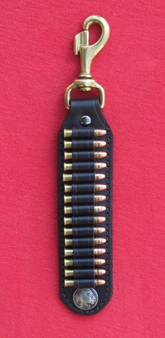 Leather 22Mag Bullet Strip/ Ammo Carrier by TimberWolfLeather