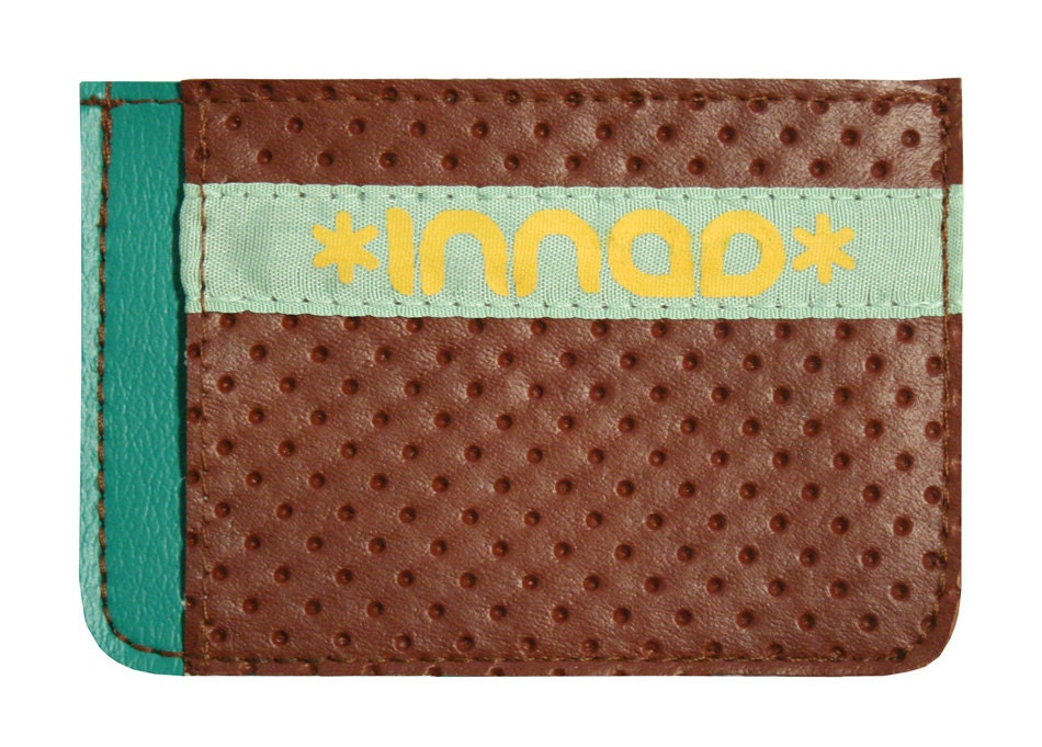 Teal Chocolate Seafoam Ultra Slim Wallet