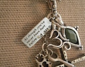Love...As Though You've Never Been Hurt or "Live...As Though Heaven Is On Earth",Sterling Silver - trinketsjewelry