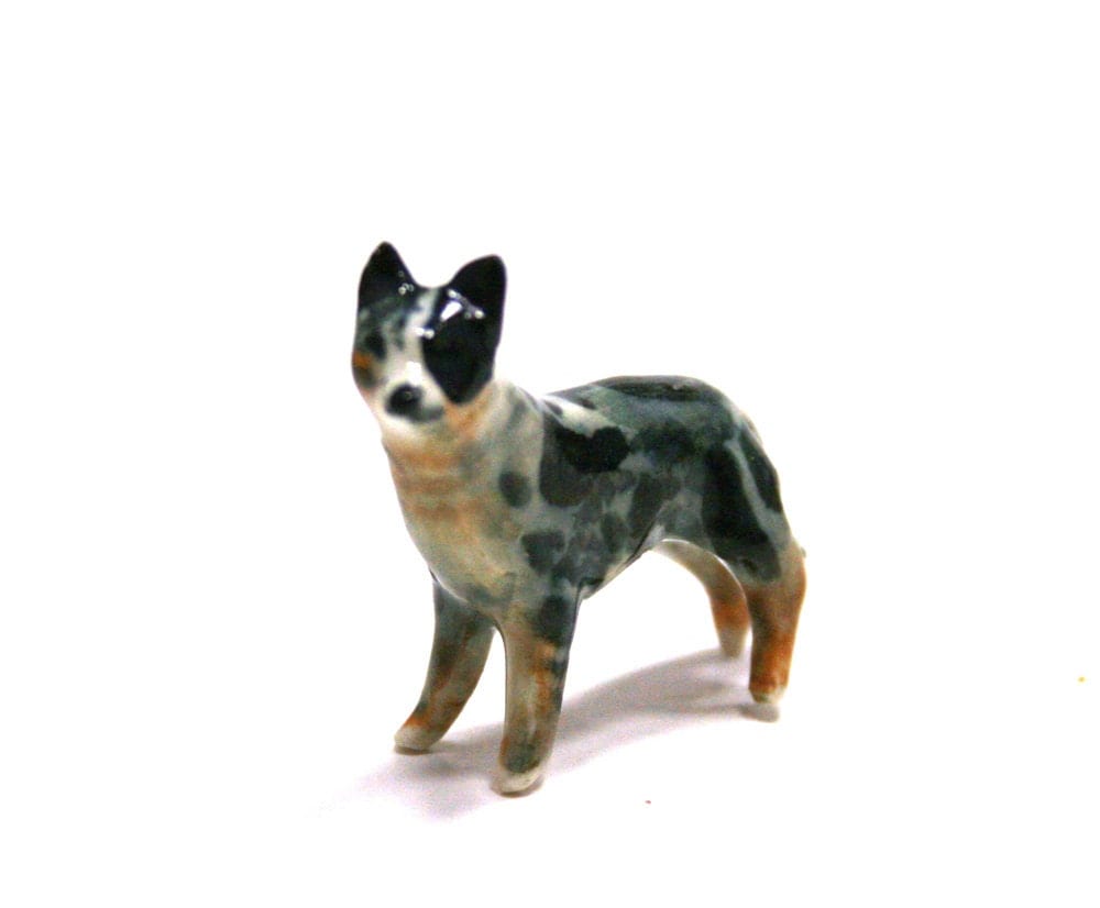 blue heeler statue