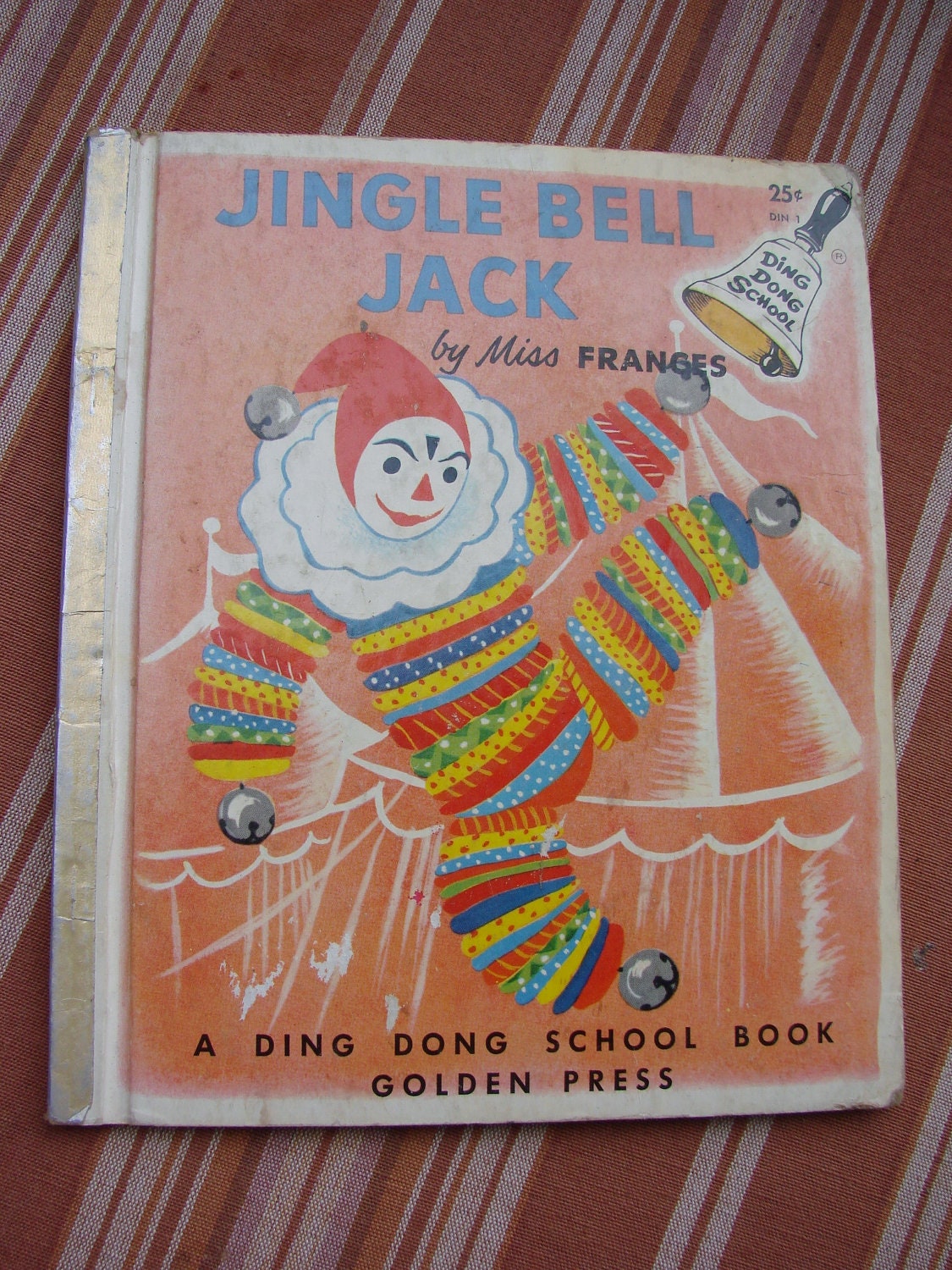 1955 Jingle Bell Jack by Miss Francis Ding Dong School Book Little Golden Book