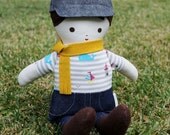 Lil Brother Sprinkles Brown Hair Rag Doll. Limited Edition