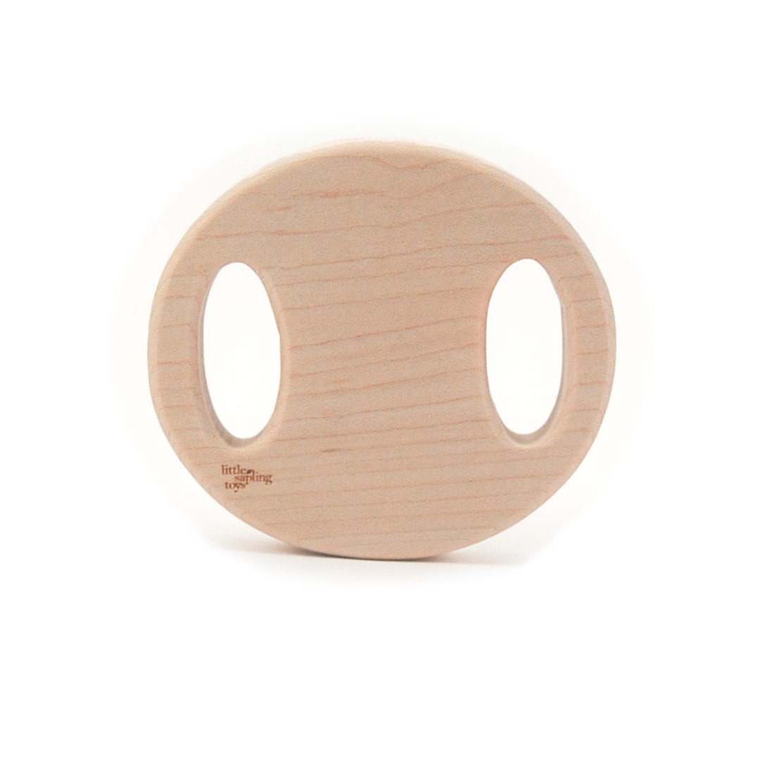wooden toy baby rattle, maple baby gift