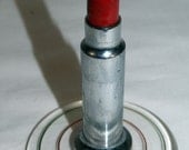 Art Deco bullet lighter lucite base chrome stem