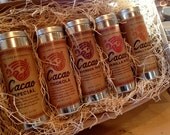 deluxe chocolate lovers sampler set... our newest gift box including each of our original raw, organic, fairtrade drinking chocolates