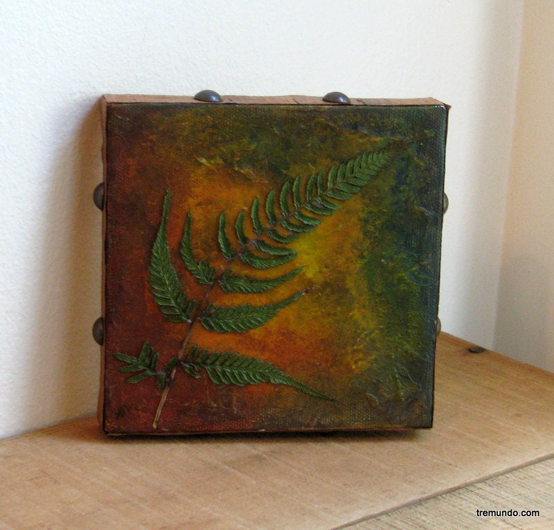 growth mixed media natural fern art by tremundo