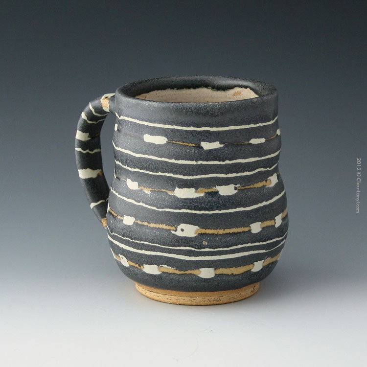Retro Mid-Century Handmade Mug