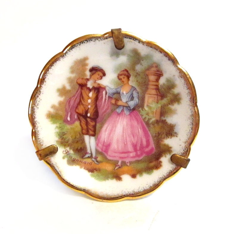 Vintage Limoges Porcelain Miniature Plate / by VintagePennyLane