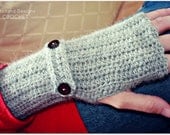 Download Now - CROCHET PATTERN Felicity Mitts - Ladies Size - Pattern PDF