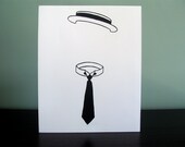 Buster Keaton- 8x10 Original Black and White Screenprint Artwork