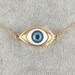 Evil eye necklace