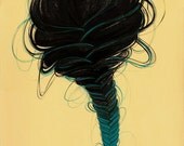 Fishtail - Fine Art Print by Jonny Ruzzo - 13" x 19" Edition of 50