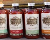 Handmade Sweet Tomato Lotion 8 Ounces with Apricot Kernal, Macadamia Nut, Jojoba and Hazelnut Oils