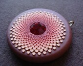 dark terracotta pendant