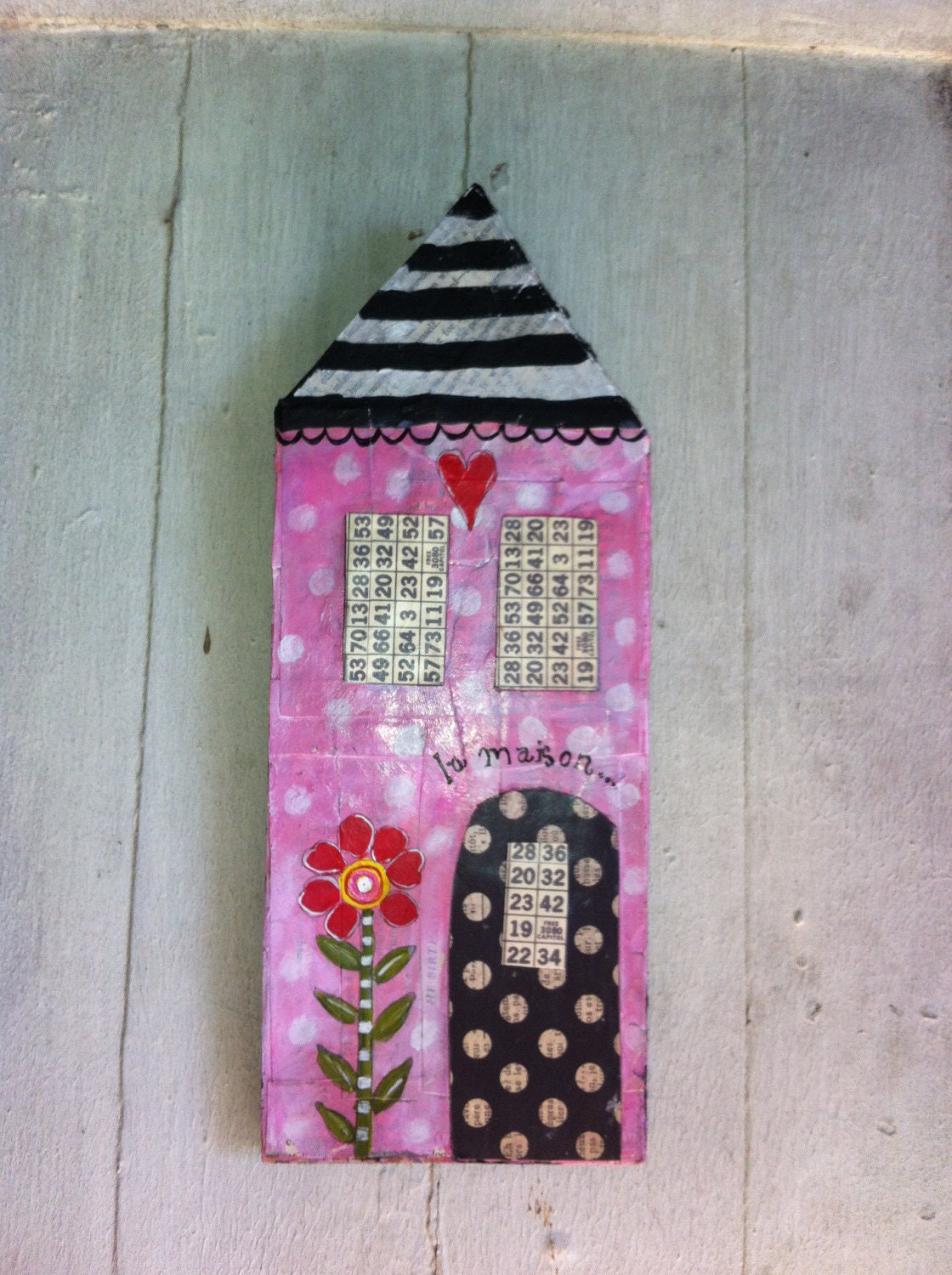 Pink House Country Folk Art
