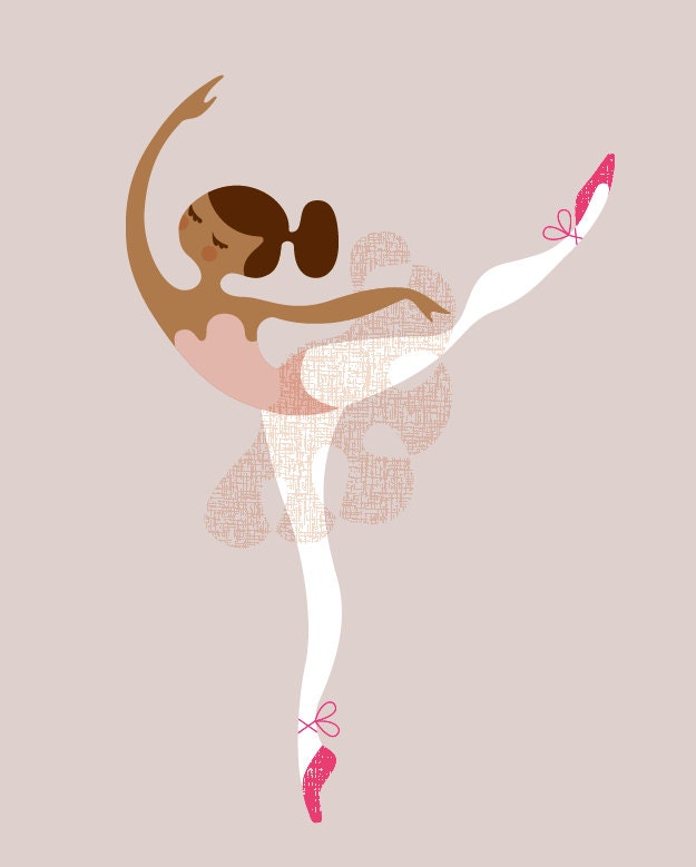 ballerina in arabesque