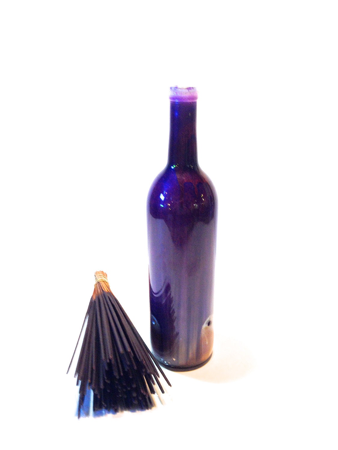 Incense Smoking Bottle and 50 Incense Sticks
