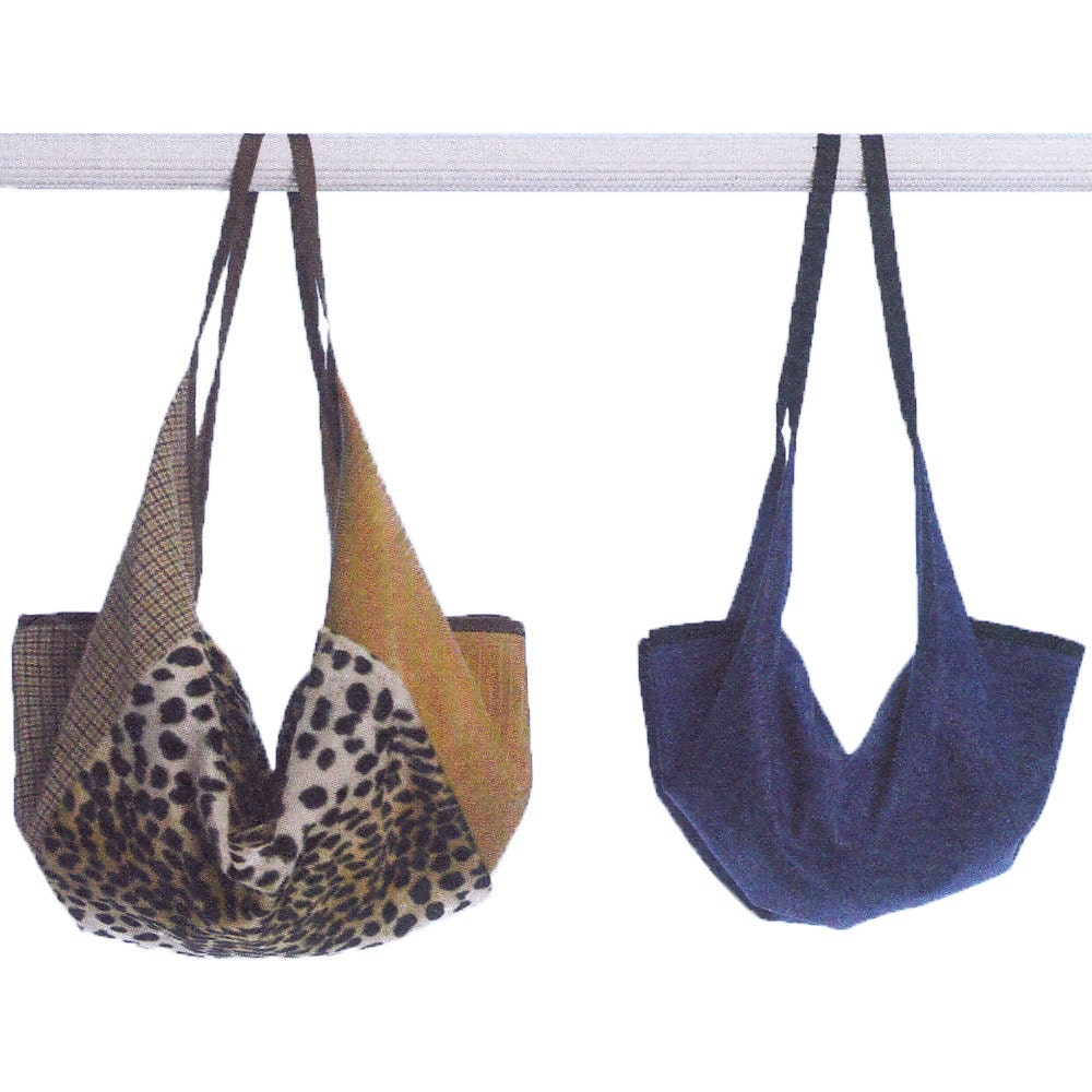 to Slouchy Hobo Bag Sewing Pattern - Bag Pattern - Handbag Pattern ...